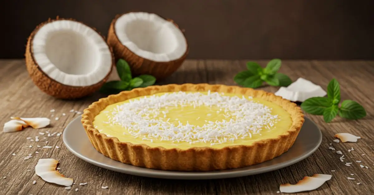 Coconut Custard Pie