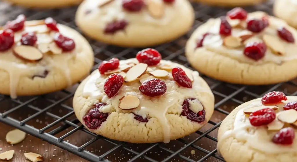 Cherry Almond Amish Sugar Cookies