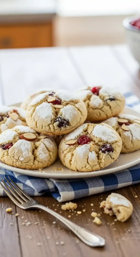 how to make Cherry Almond Amish Sugar Cookies