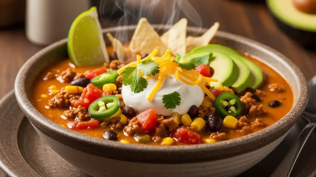 Creamy Taco Soup