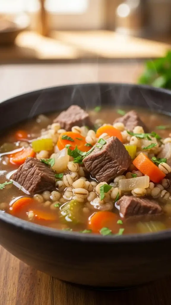 How to Serve Gordon Ramsay Beef Barley Soup