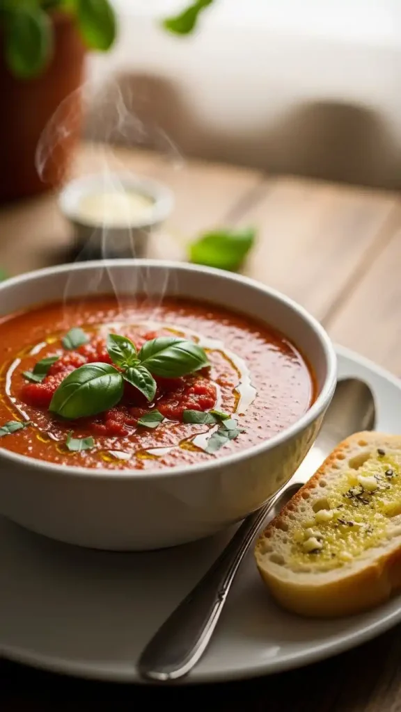 How to serve Easy Roasted Tomato Soup