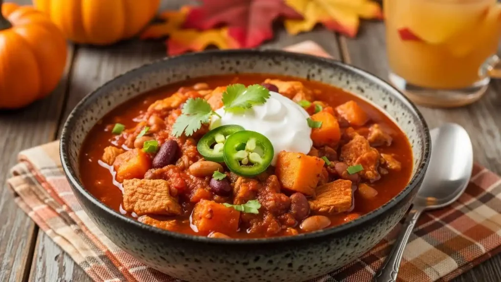 Turkey Pumpkin Chili