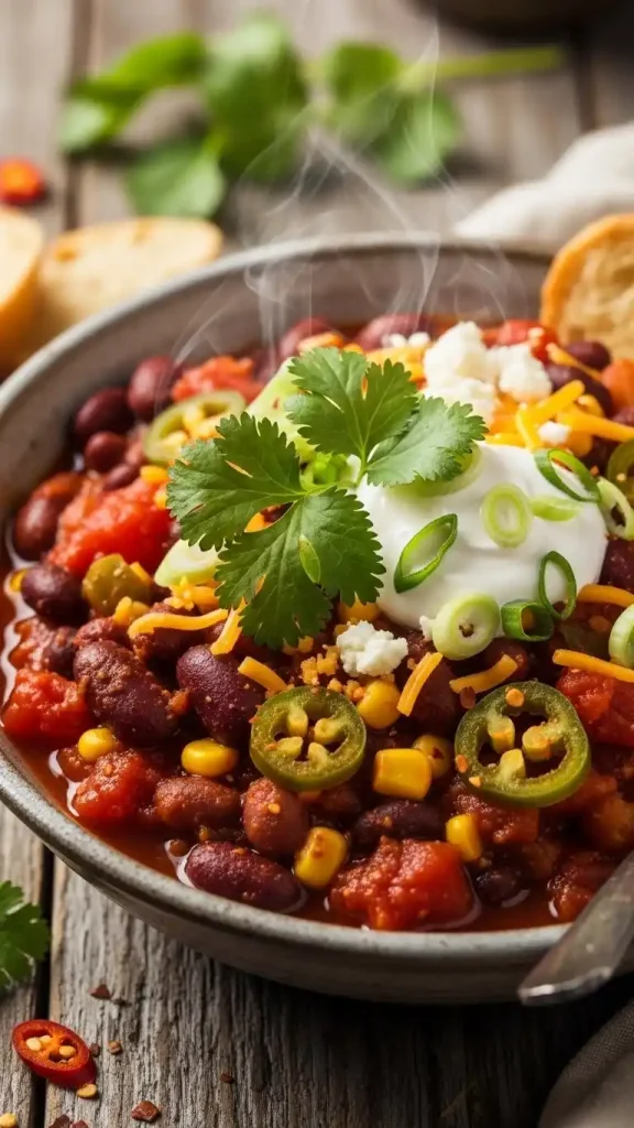 How to Serve Vegan Chili